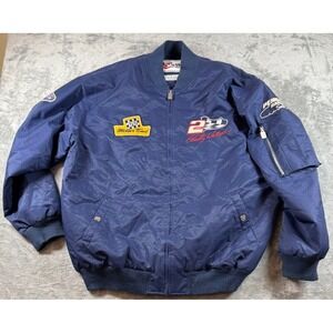 VTG Rusty Wallace Miller Time Chase Authentics NASCAR Team Wallace Jacket XL